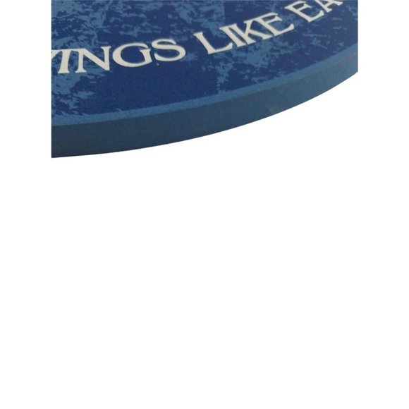 Wall Sign Hang Blue Eagle Cutout Isaiah 40:31 Those Who Hope in the Lord - Picture 5 of 6